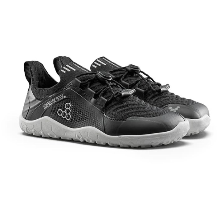 Vivobarefoot Primus Trail Knit FG PS - Kids Trail Running Shoes - Eclipse