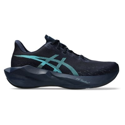Asics Novablast 6 - Mens Running Shoes - Midnight/Energy Aqua