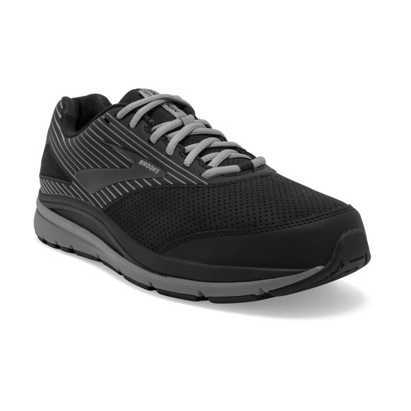 Brooks Addiction Walker 2 Suede - Mens Walking Shoes - Black/Primer
