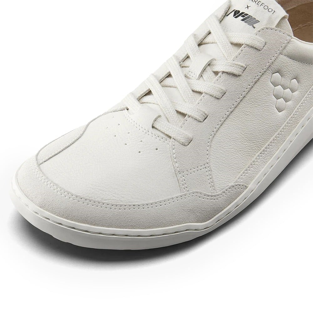Vivobarefoot Gobi Sneaker II Premium Leather - Mens Walking Shoes - Limestone