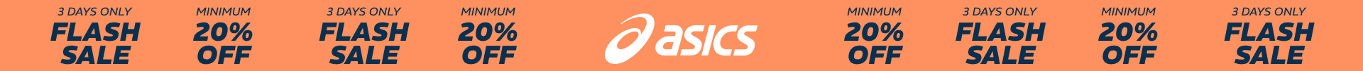 Asics Flash Sale