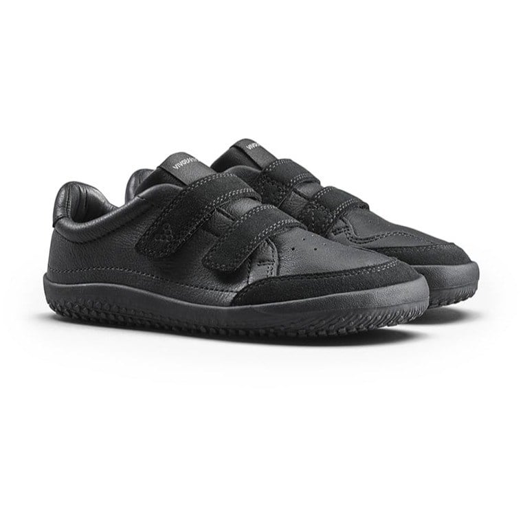 Vivobarefoot Gobi Sneaker School PS - Kids School Shoes - Obsidian