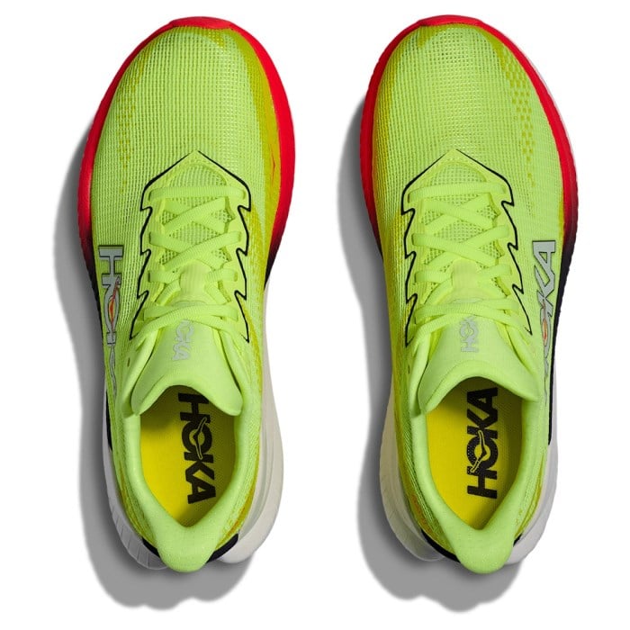 Hoka Mach X 3 - Womens Running Shoes - Neon Yuzu/Squid Ink