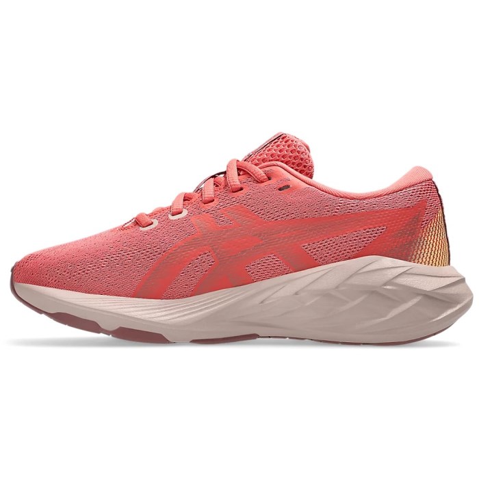Asics NovaBlast 5 GS - Kids Running Shoes - Dark Pink Clay/Rubble Red