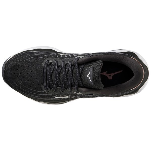 Mizuno Wave Horizon 6 - Womens Running Shoes - Black/Silver/Rose Copper