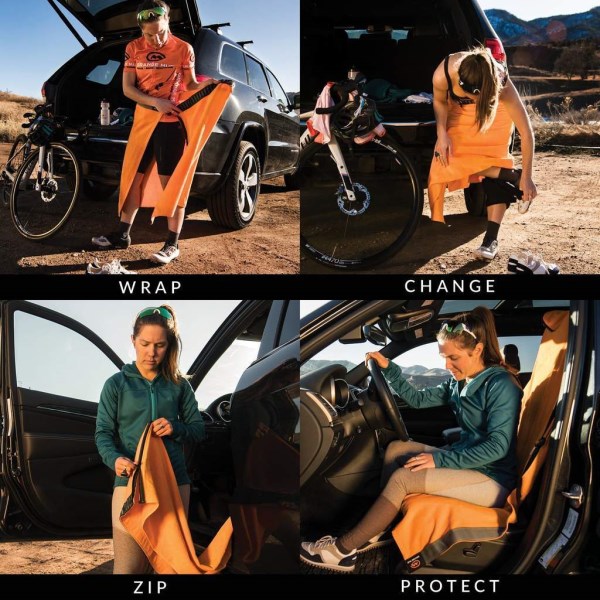 Orange Mud Extreme Waterproof Transition Towel and Car Seat Cover