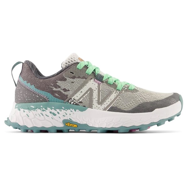New Balance Fresh Foam Hierro v7 - Womens Trail Running Shoes - Paper White/Graphite/Electric Jade