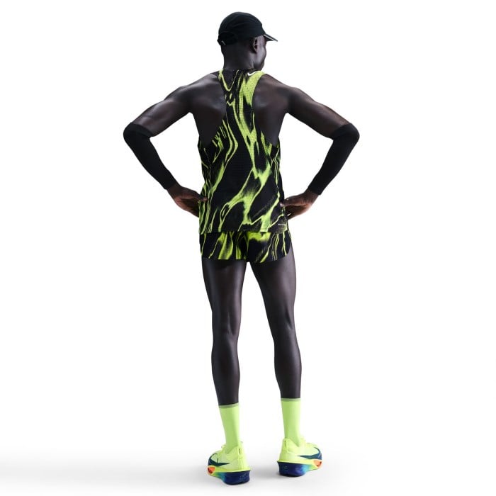 Nike Aeroswift Mens 2 Inch Running Shorts - Volt/White