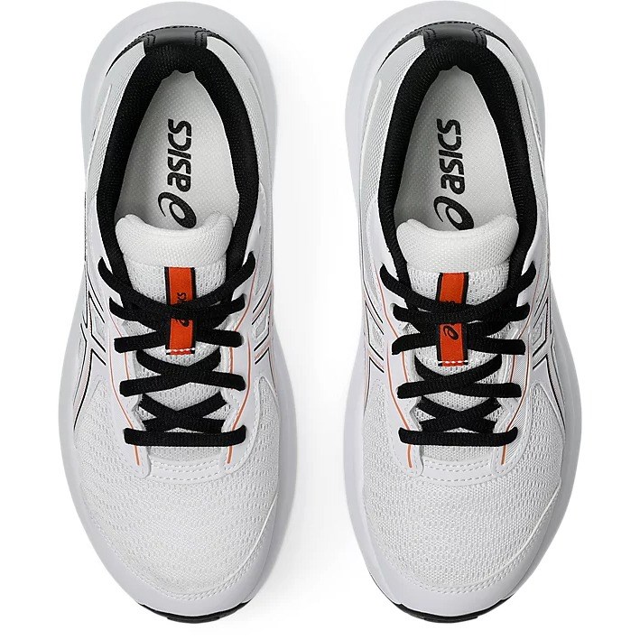 Asics Contend 9 GS - Kids Running Shoes - White/Mojave