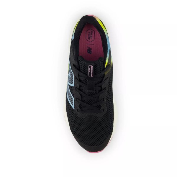 New Balance Fresh Foam Arishi v4 Lace - Kids Running Shoes - Black/Yellow/Blue
