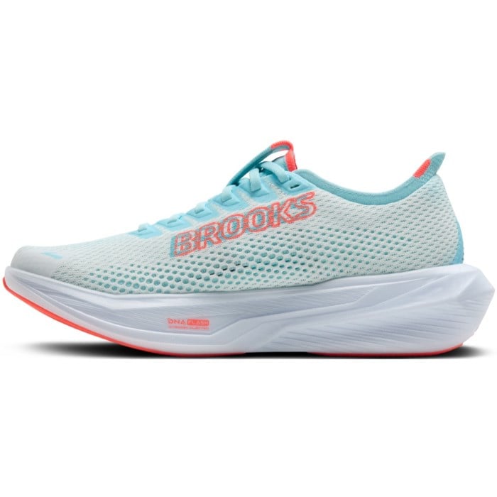 Brooks Hyperion 3 - Womens Running Shoes - White/Pink Clay/Atom