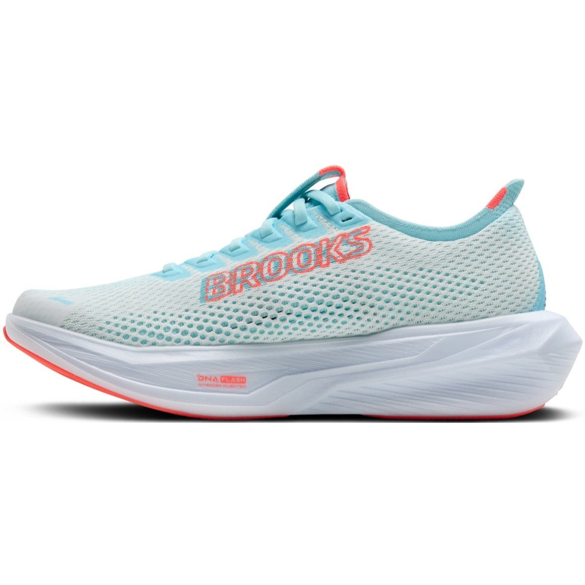 Brooks Hyperion 3 - Womens Running Shoes - White/Pink Clay/Atom
