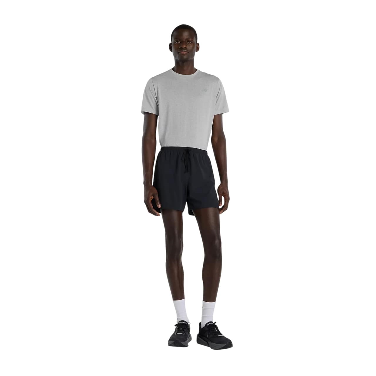 New Balance RC Essential 5 Inch Mens Shorts - Black