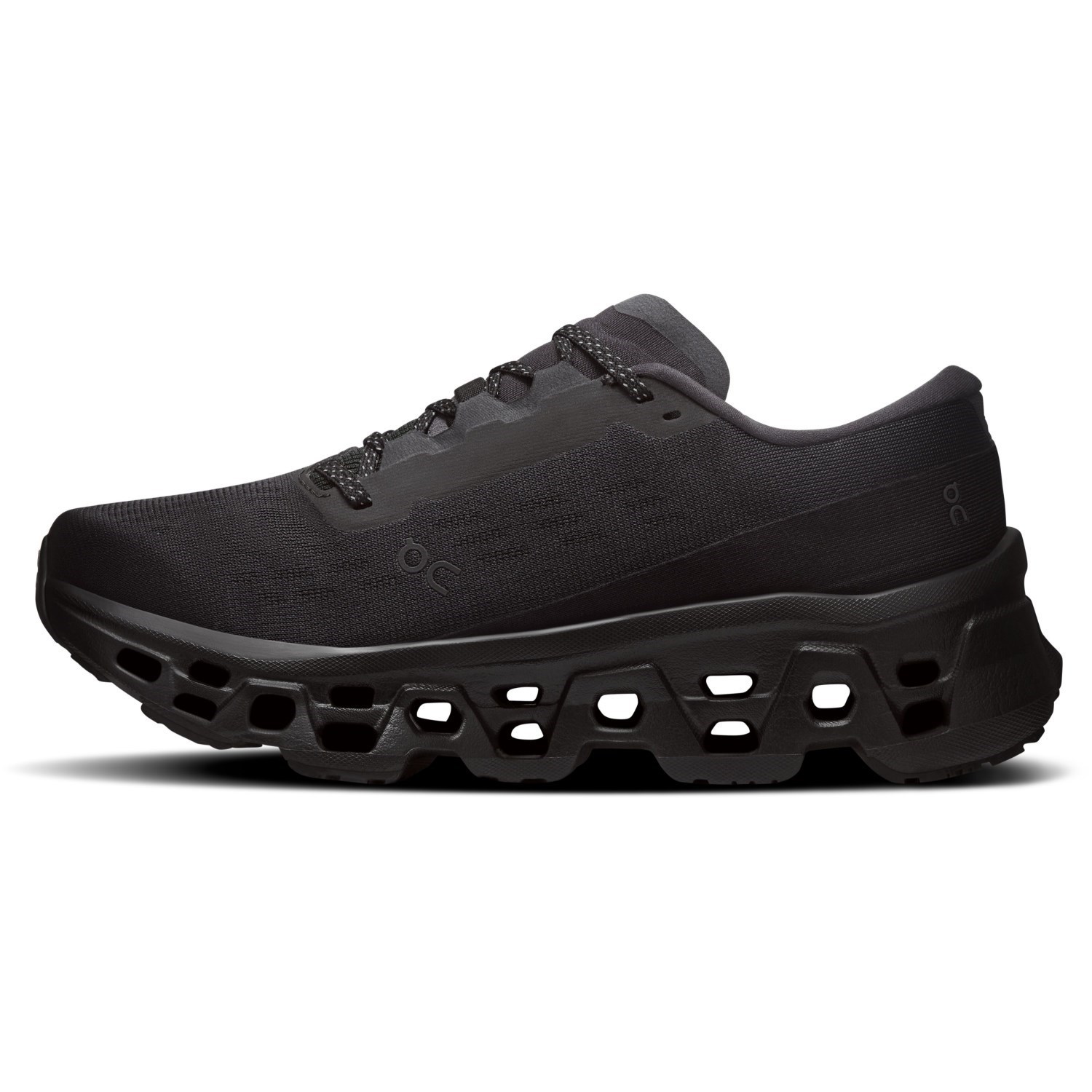 On Cloudmonster 3 - Womens Running Shoes - Black/Black