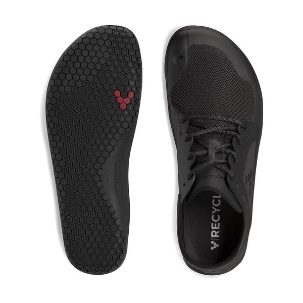 Vivobarefoot Primus Lite 3.0 - Mens Running Shoes - Obsidian