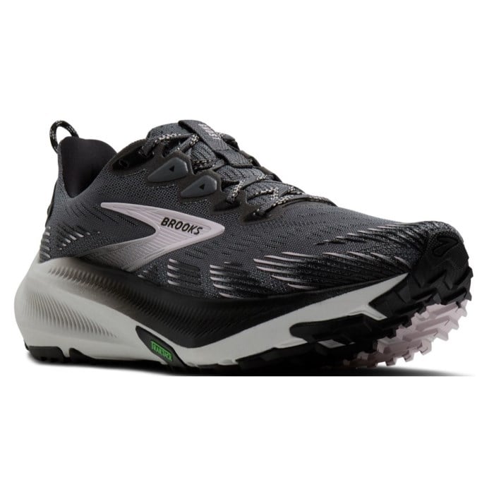 Brooks Ghost Trail - Womens Trail Running Shoes - Poppy Seed/Black/Pink