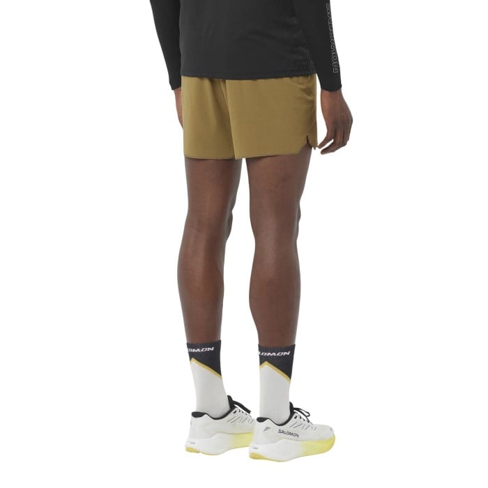 Salomon Sense Aero 5 Inch Mens Running Shorts - Brilliant Olive