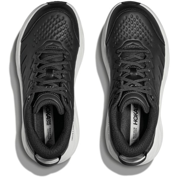 Hoka Bondi SR - Mens Walking Shoes - Carbon Black/White