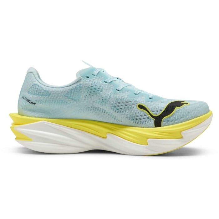 Puma Deviate Nitro Elite 4 - Womens Running Shoes - Fresh Water/Lemon Crush/Puma Black