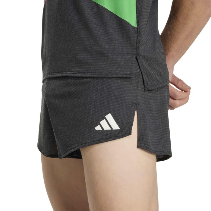 adidas Adizero Mens All Time Classic Running Shorts - Black