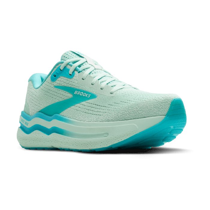 Brooks Ghost Max 2 - Mens Running Shoes - CMA Hyperglow/Honeydew/Blue/White