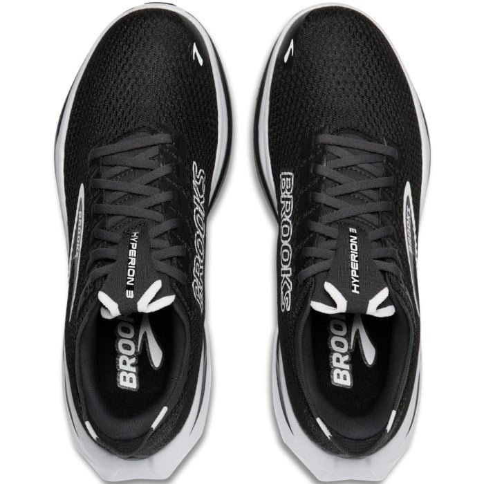 Brooks Hyperion 3 - Mens Running Shoes - Black/Grey/White