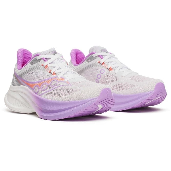 Saucony Endorphin Speed 5 - Womens Running Shoes - White/Crocus
