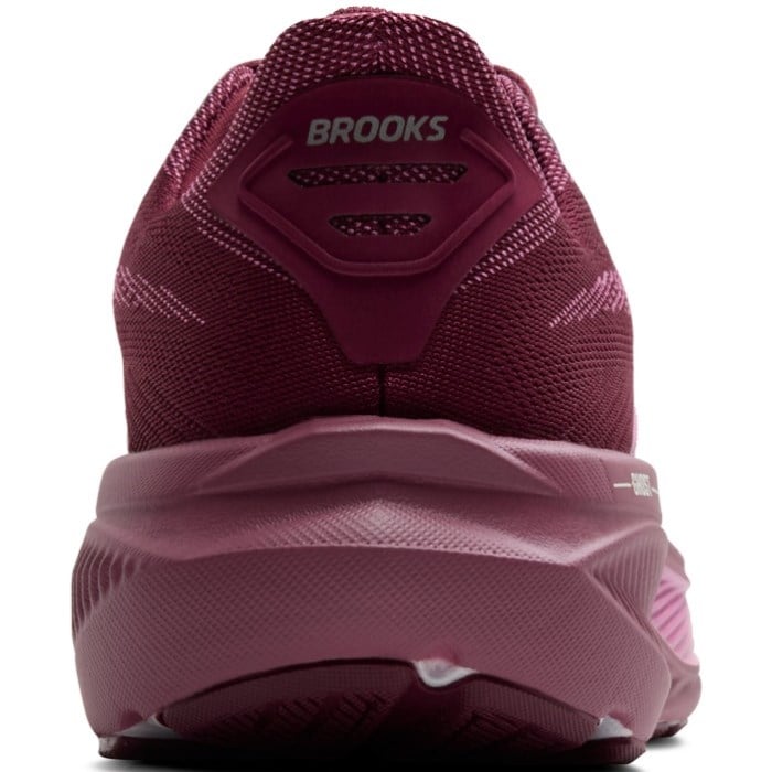 Brooks Ghost 17 - Womens Running Shoes - Burgundy/Pink/Green