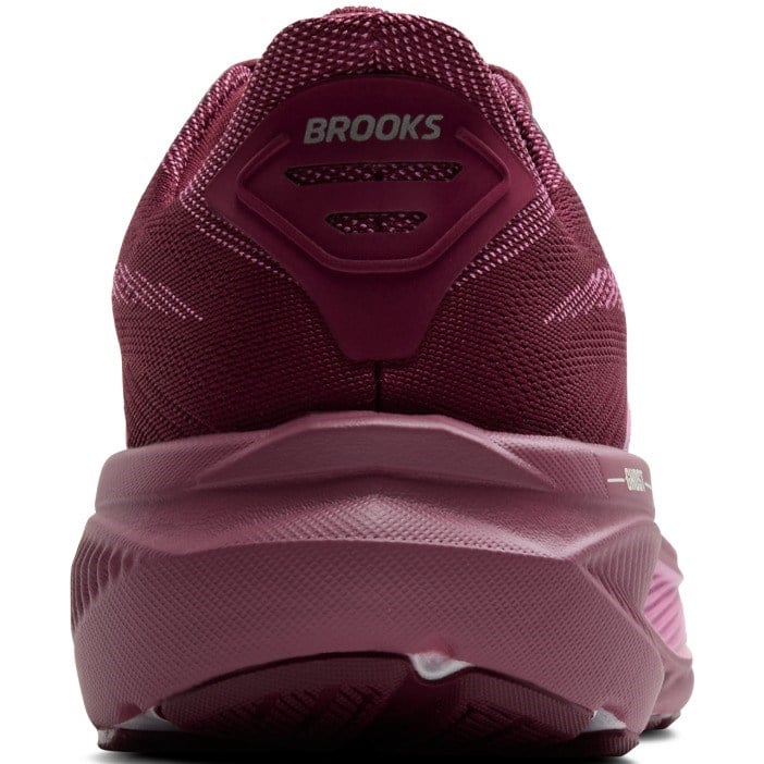 Brooks Ghost 17 - Womens Running Shoes - Burgundy/Pink/Green