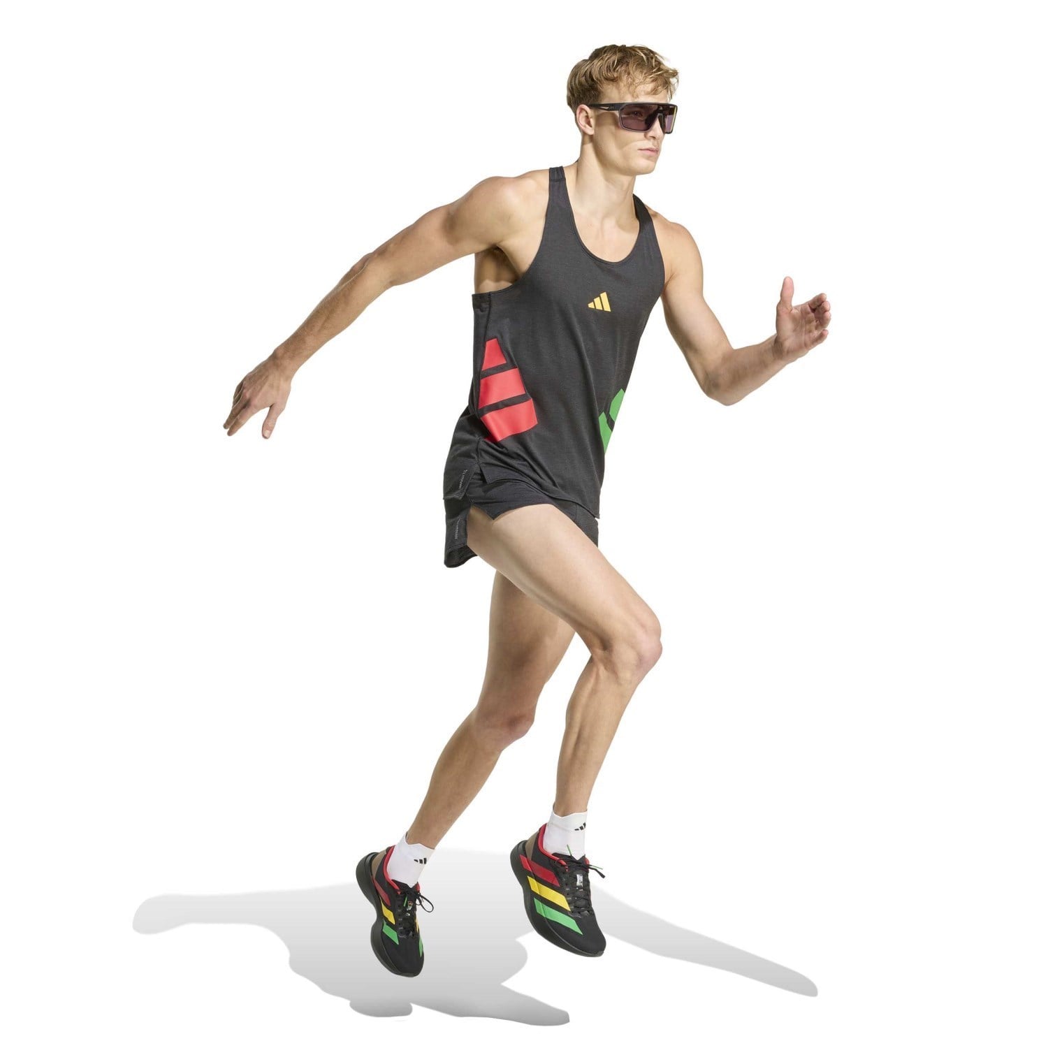 adidas Adizero Mens All Time Classic Running Shorts - Black