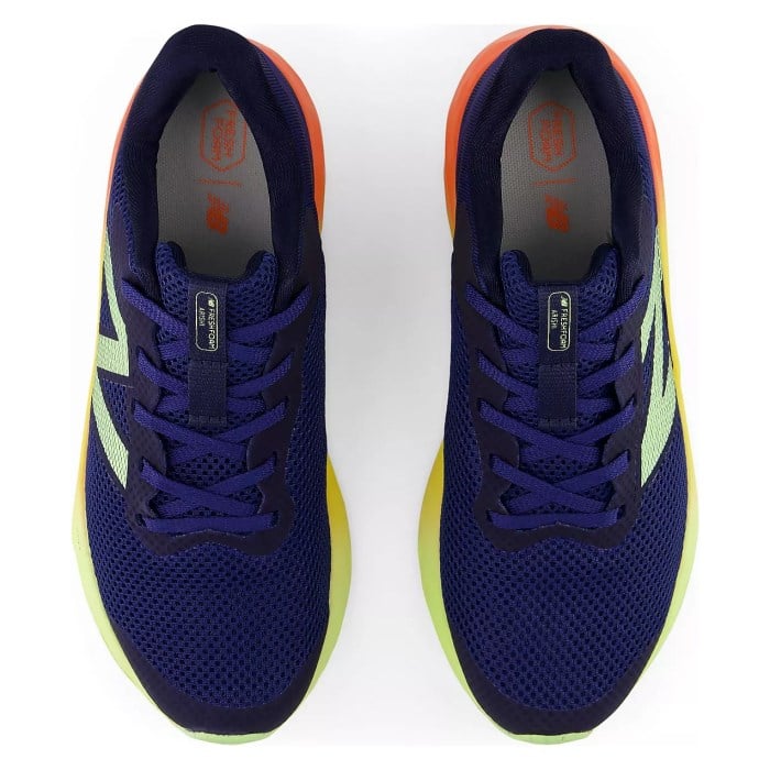 New Balance Fresh Foam Arishi v4 Lace - Kids Running Shoes - Blue Oyster/Afterglow/Tangerine Heat