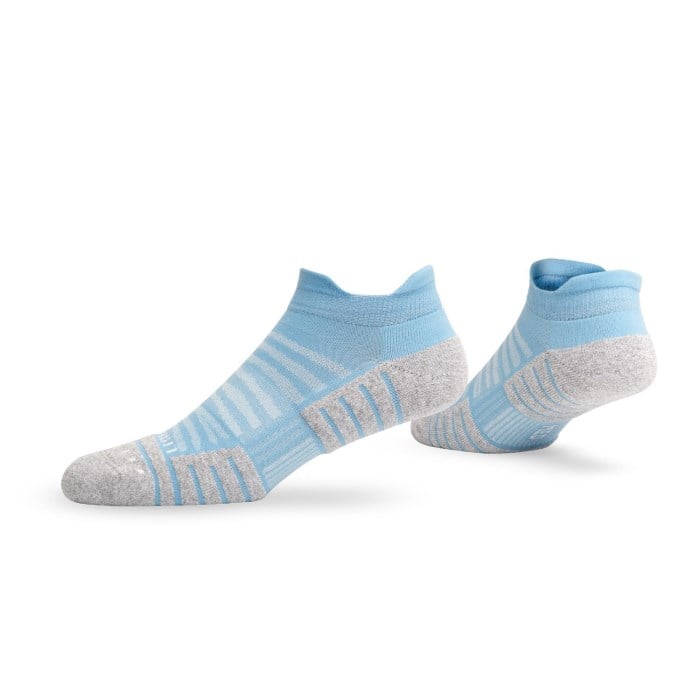 Lightfeet Performance Mini Unisex Running Socks - Sky Blue