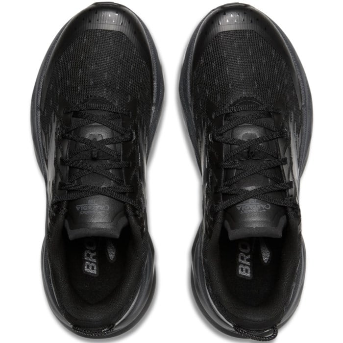 Brooks Cascadia 19 - Mens Trail Running Shoes - Black/Black/Black