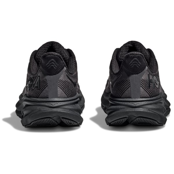 Hoka Clifton 9 - Mens Running Shoes - Black/Black