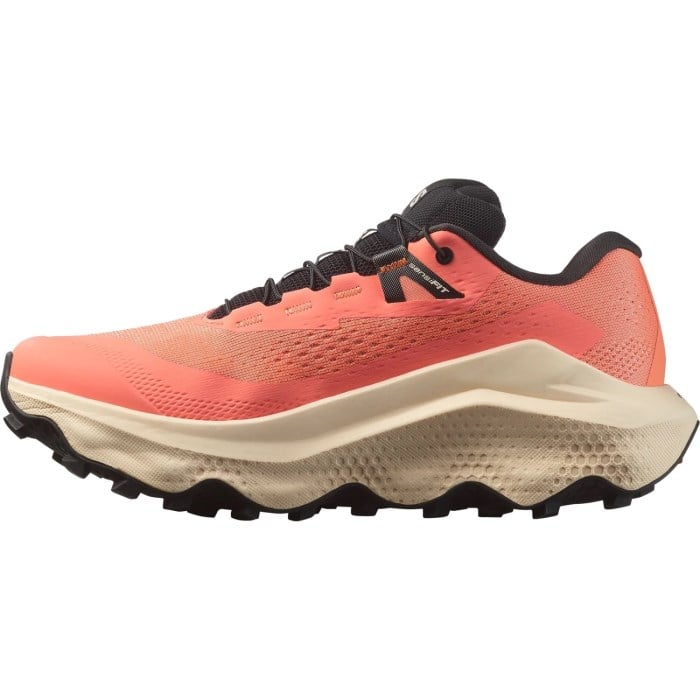 Salomon Ultra Glide 3 - Womens Trail Running Shoes - Fusion Coral/Tender Peach/Black