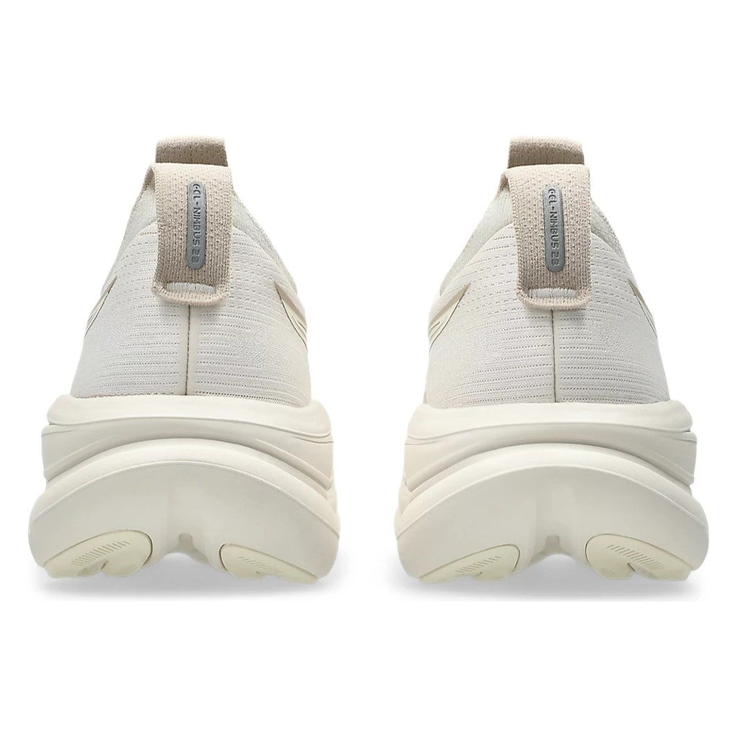 Asics Gel Nimbus 28 - Mens Running Shoes - Soft Oat/Cream - image 5