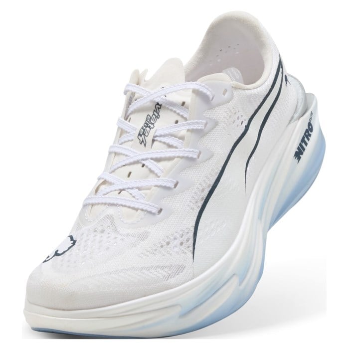 Puma Deviate Nitro Elite 4 - Womens Running Shoes - Puma White/Chambray - image 4