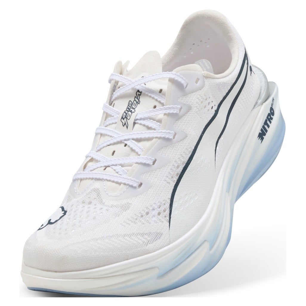 Puma Deviate Nitro Elite 4 - Womens Running Shoes - Puma White/Chambray - image 4