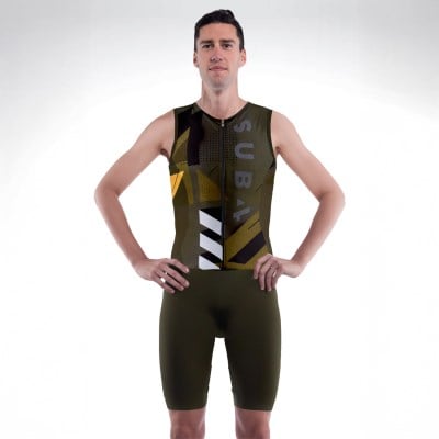 Sub4 Endurance Sleeveless Mens Triathlon Speedsuit - Seamless