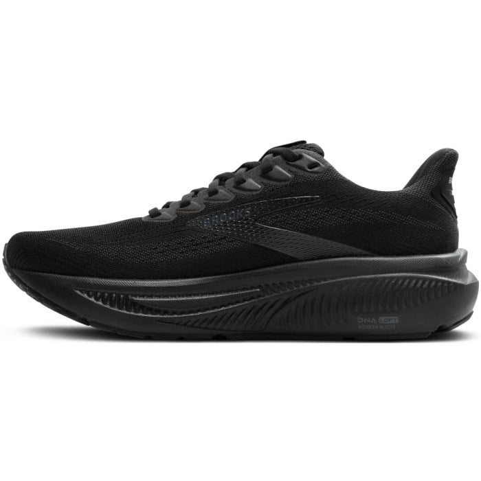 Brooks Ghost 17 - Womens Running Shoes - Black/Black/Black