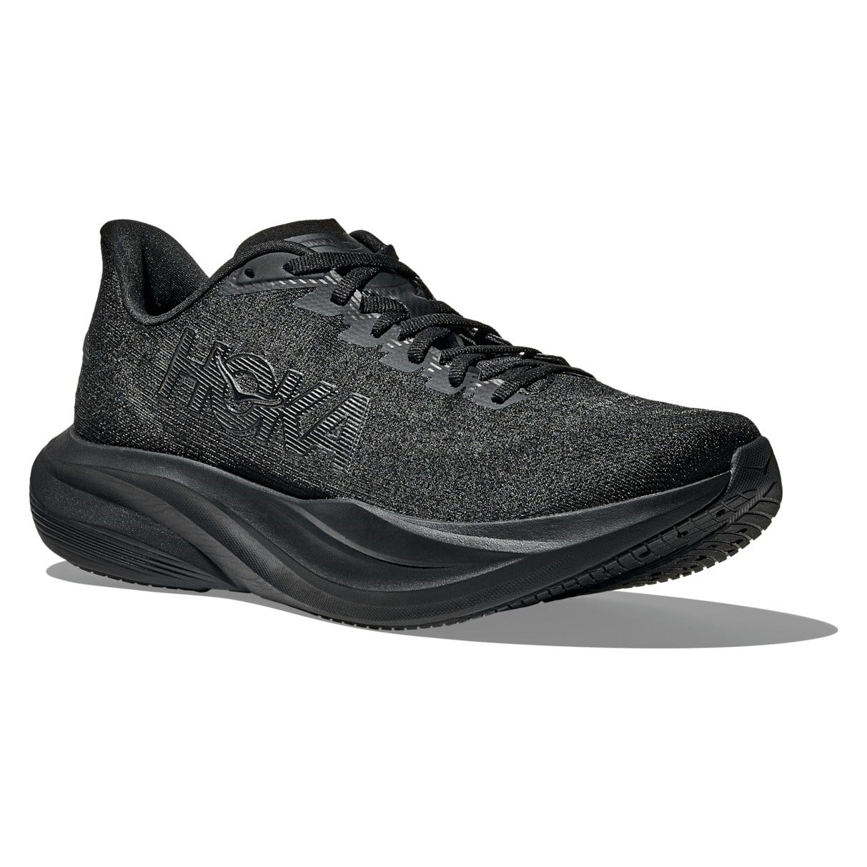 Hoka Mach 7 - Mens Running Shoes - Black/Black - image 6