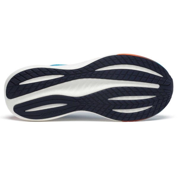 Saucony Triumph 22 - Mens Running Shoes - VIziBlue/Pepper