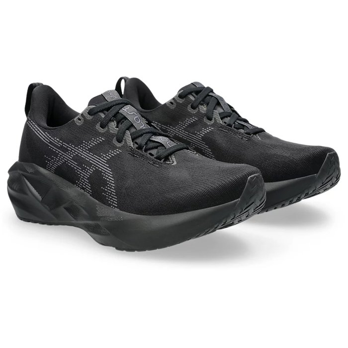 Asics NovaBlast 5 - Womens Running Shoes - Black/Carrier Grey