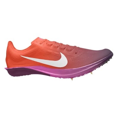 Nike ZoomX Dragonfly 2 - Unisex Long Distance Track Spikes - Bright Crimson/White/Hyper Crimson