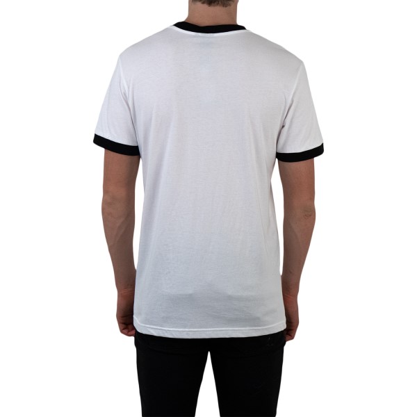 Majestic Oakland Raiders Ringer Mens Football T-Shirt - White