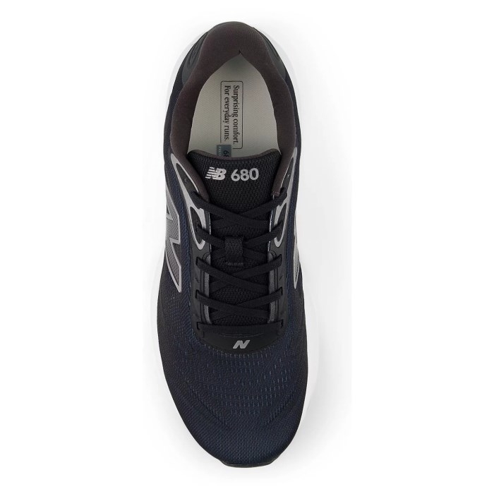 New Balance 680v9 - Mens Running Shoes - Black/Faded Black