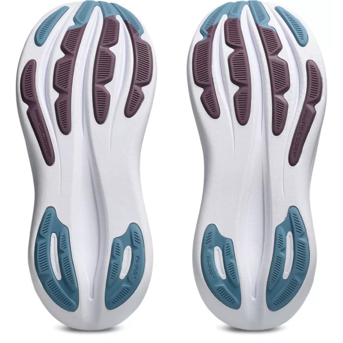 Asics Gel Nimbus 28 - Womens Running Shoes - Arctic Blue/Velvet Purple