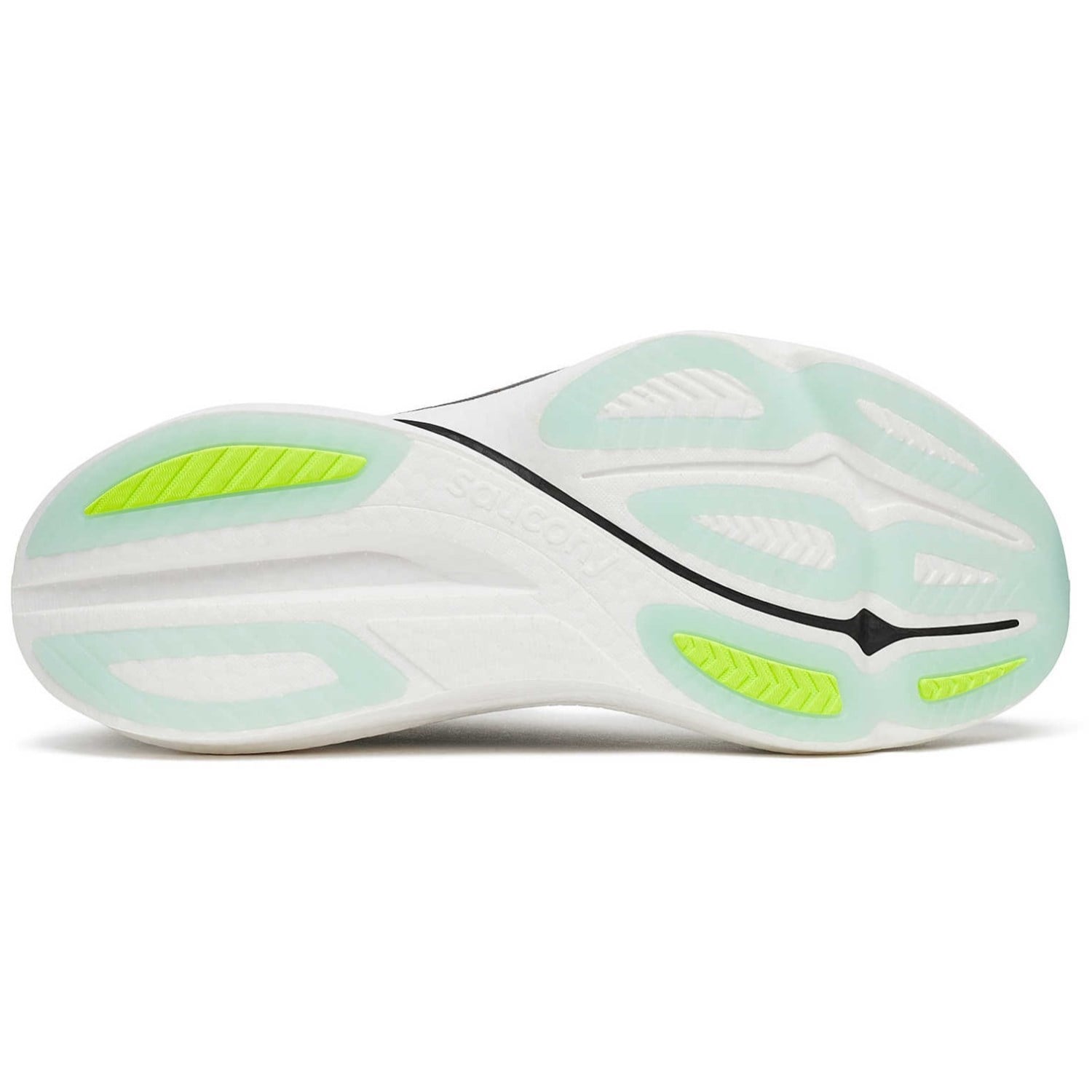 Saucony Endorphin Azura - Mens Running Shoes - Silver/Black