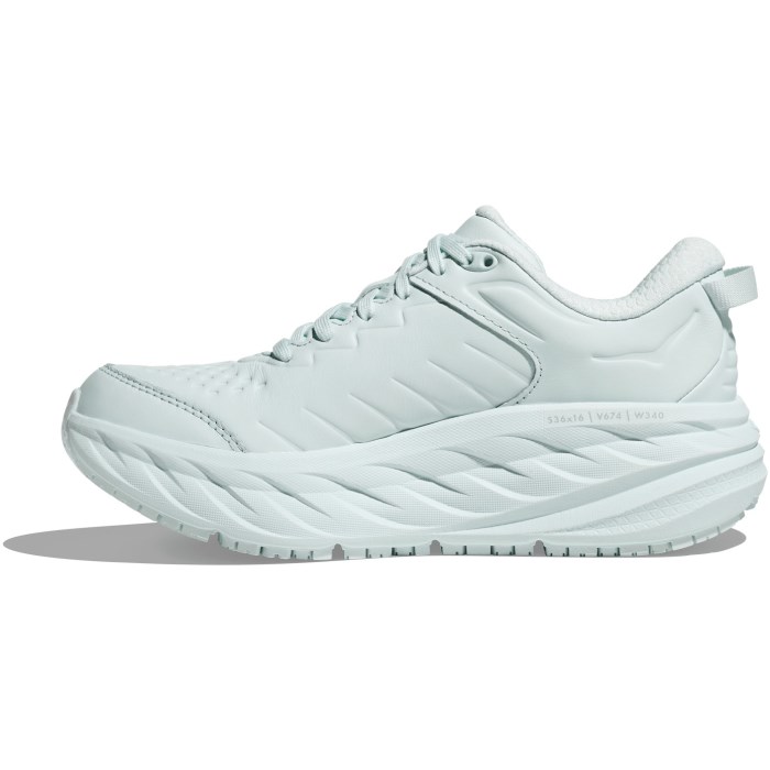 Hoka Bondi SR - Womens Walking Shoes - Snow Melt