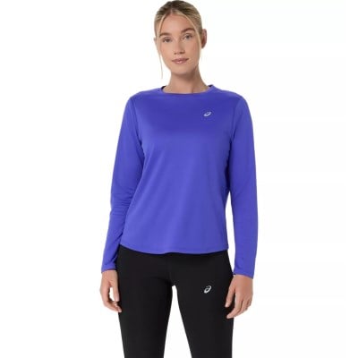 Asics Silver Womens Long Sleeve Running Top
